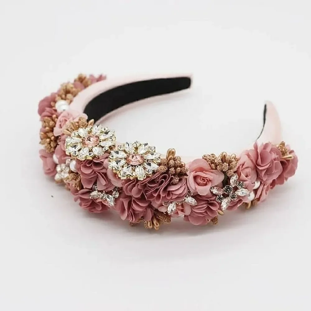 Flowery Headband Women Accessory Hair Accessory